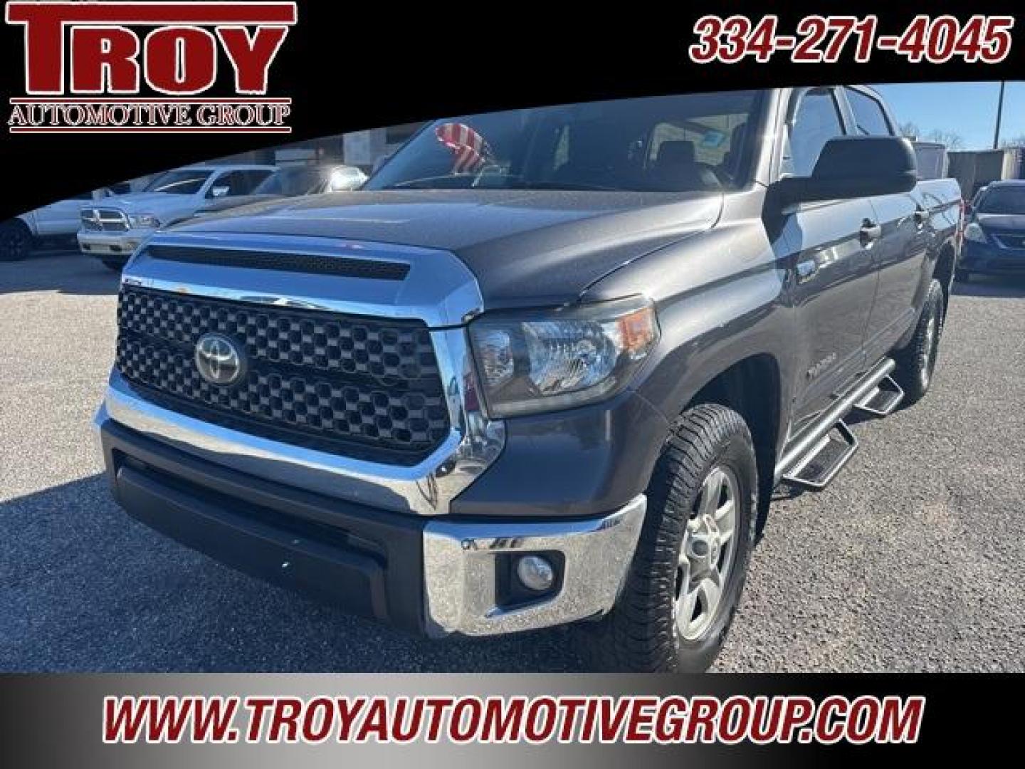 2018 Magnetic Gray Metallic /Graphite Toyota Tundra SR5 (5TFDW5F17JX) with an 5.7L 8-Cylinder SMPI DOHC engine, Automatic transmission, located at 6812 Atlanta Hwy, Montgomery, AL, 36117, (334) 271-4045, 32.382118, -86.178673 - Priced below KBB Fair Purchase Price!<br><br>Magnetic Gray Metallic 2018 Toyota Tundra SR5 4WD 5.7L 8-Cylinder SMPI DOHC 6-Speed Automatic Electronic with Overdrive<br><br>Financing Available---Top Value for Trades.<br><br><br>Awards:<br> * 2018 KBB.com Best Resale Value Awards * 2018 KBB.com 10 - Photo#4