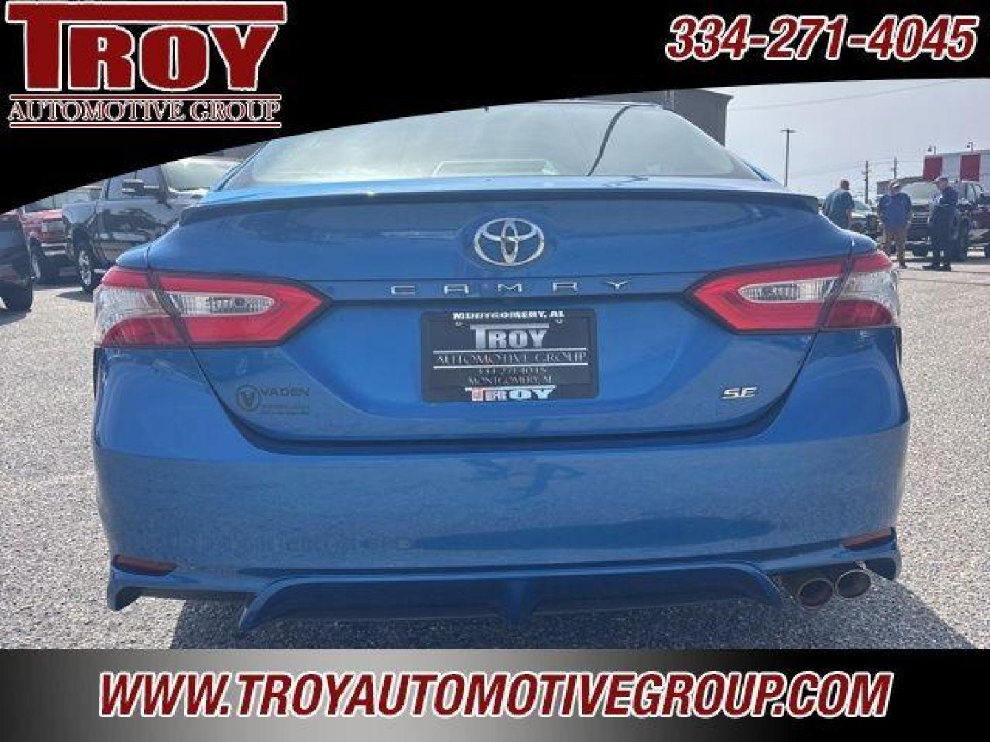 2019 Galactic Aqua Mica /Black Toyota Camry SE (4T1B11HK6KU) with an 2.5L I4 DOHC 16V engine, Automatic transmission, located at 6812 Atlanta Hwy, Montgomery, AL, 36117, (334) 271-4045, 32.382118, -86.178673 - Photo#13