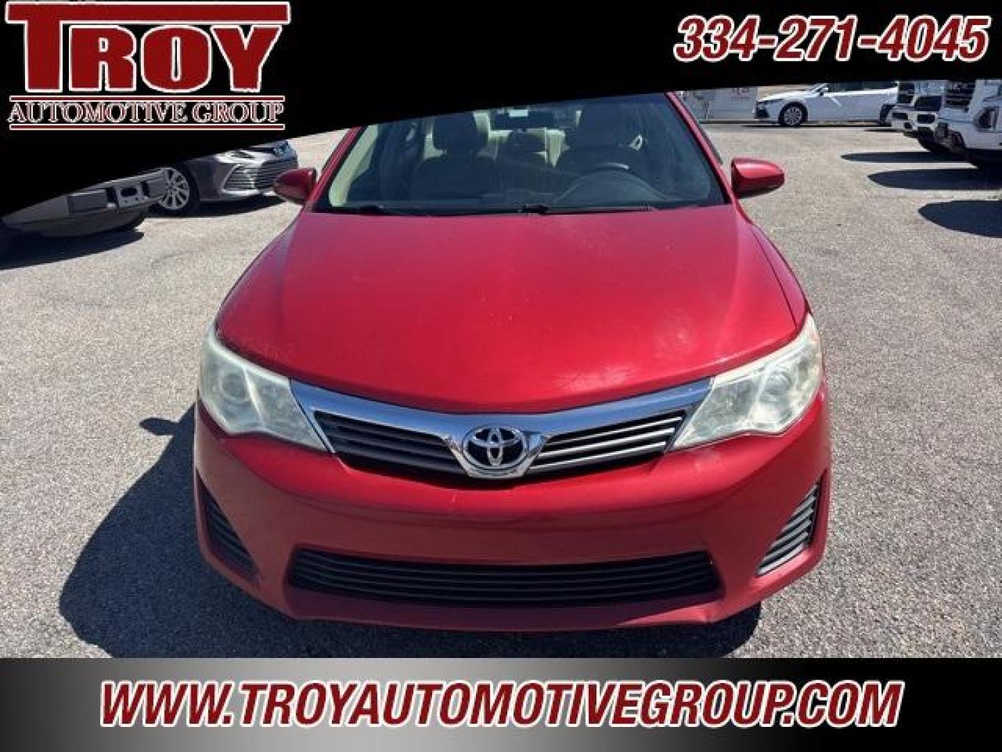 2013 Barcelona Red Metallic /Ivory Toyota Camry (4T4BF1FK9DR) with an 2.5L I4 SMPI DOHC engine, Automatic transmission, located at 6812 Atlanta Hwy, Montgomery, AL, 36117, (334) 271-4045, 32.382118, -86.178673 - Red 2013 Toyota Camry FWD 2.5L I4 SMPI DOHC 6-Speed Automatic<br><br>Financing Available---Top Value for Trades.<br><br>Odometer is 13142 miles below market average! 25/35 City/Highway MPG<br><br><br>Awards:<br> * 2013 KBB.com 10 Best New Sedans Under $25,000 * 2013 KBB.com Best Resale Value Awar - Photo#6