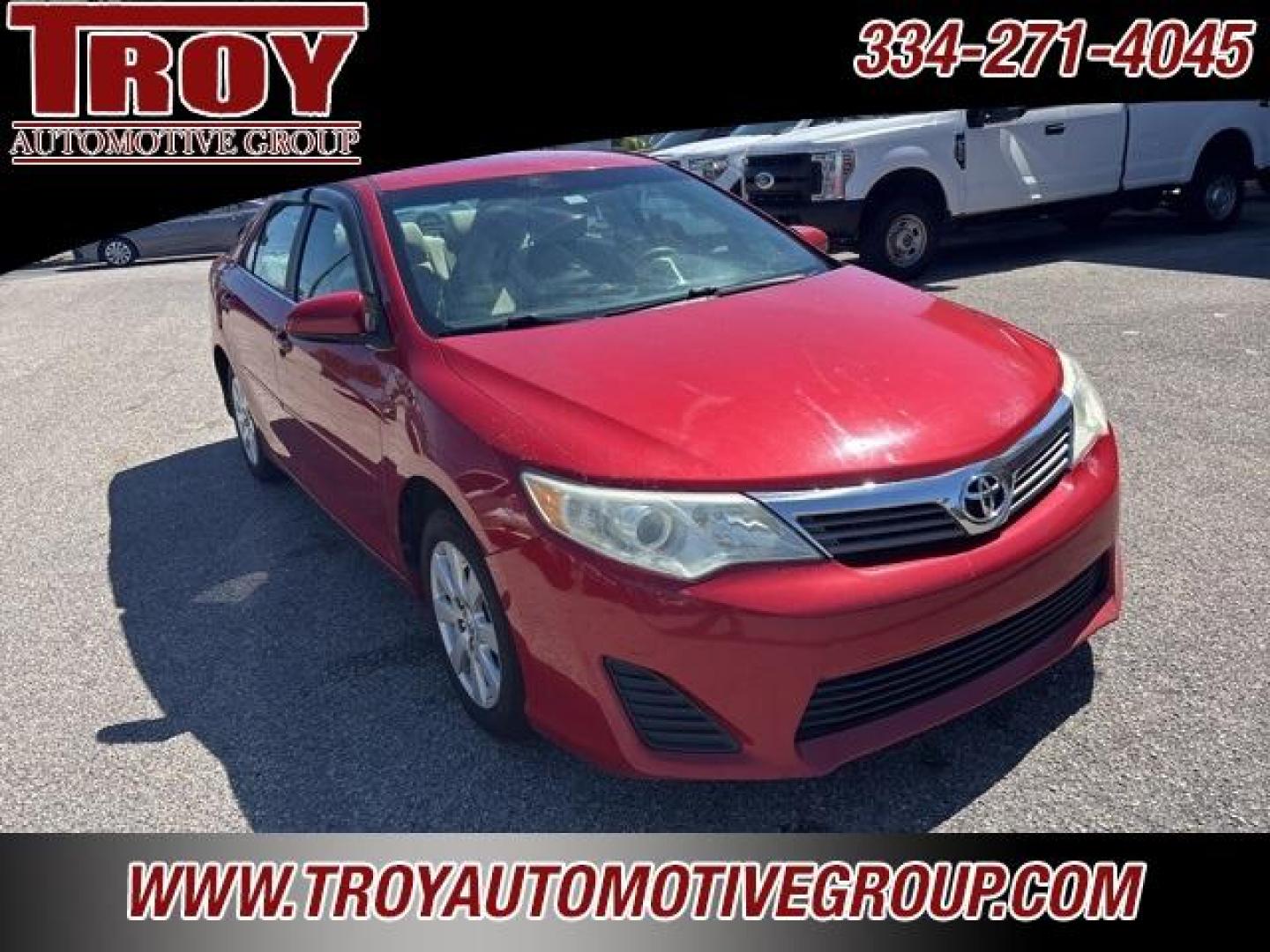 2013 Barcelona Red Metallic /Ivory Toyota Camry (4T4BF1FK9DR) with an 2.5L I4 SMPI DOHC engine, Automatic transmission, located at 6812 Atlanta Hwy, Montgomery, AL, 36117, (334) 271-4045, 32.382118, -86.178673 - Red 2013 Toyota Camry FWD 2.5L I4 SMPI DOHC 6-Speed Automatic<br><br>Financing Available---Top Value for Trades.<br><br>Odometer is 13142 miles below market average! 25/35 City/Highway MPG<br><br><br>Awards:<br> * 2013 KBB.com 10 Best New Sedans Under $25,000 * 2013 KBB.com Best Resale Value Awar - Photo#7