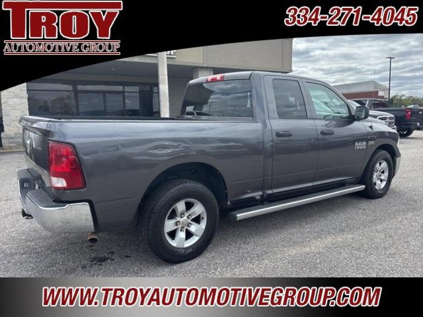 2016 Granite Crystal Metallic Clearcoat /Black Ram 1500 Tradesman (1C6RR6FT5GS) with an HEMI 5.7L V8 Multi Displacement VVT engine, Automatic transmission, located at 6812 Atlanta Hwy, Montgomery, AL, 36117, (334) 271-4045, 32.382118, -86.178673 - Photo#10