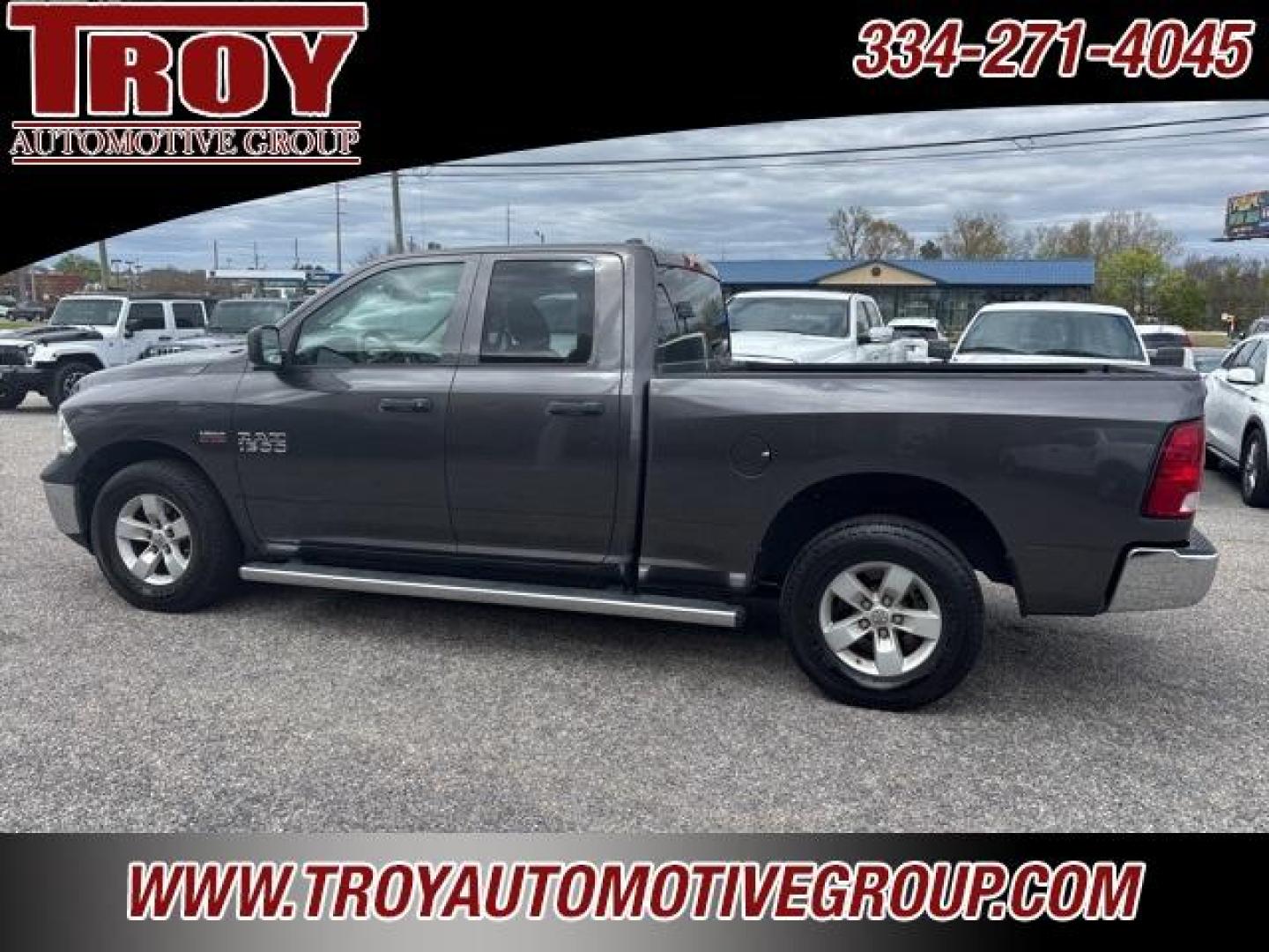 2016 Granite Crystal Metallic Clearcoat /Black Ram 1500 Tradesman (1C6RR6FT5GS) with an HEMI 5.7L V8 Multi Displacement VVT engine, Automatic transmission, located at 6812 Atlanta Hwy, Montgomery, AL, 36117, (334) 271-4045, 32.382118, -86.178673 - Photo#14