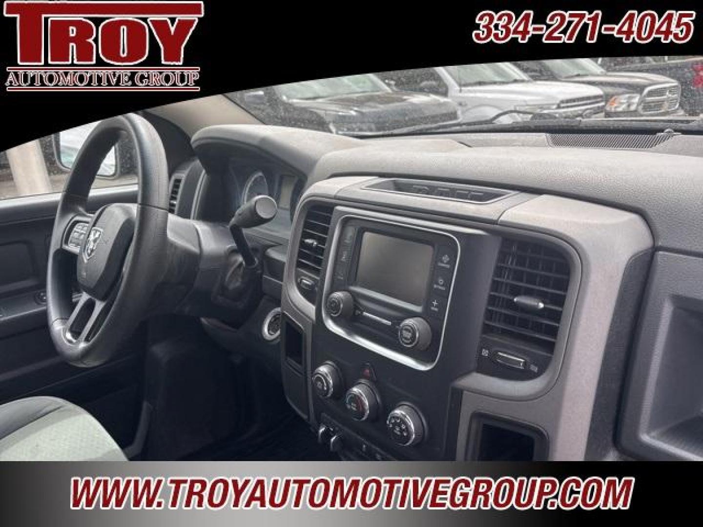 2016 Granite Crystal Metallic Clearcoat /Black Ram 1500 Tradesman (1C6RR6FT5GS) with an HEMI 5.7L V8 Multi Displacement VVT engine, Automatic transmission, located at 6812 Atlanta Hwy, Montgomery, AL, 36117, (334) 271-4045, 32.382118, -86.178673 - Photo#30