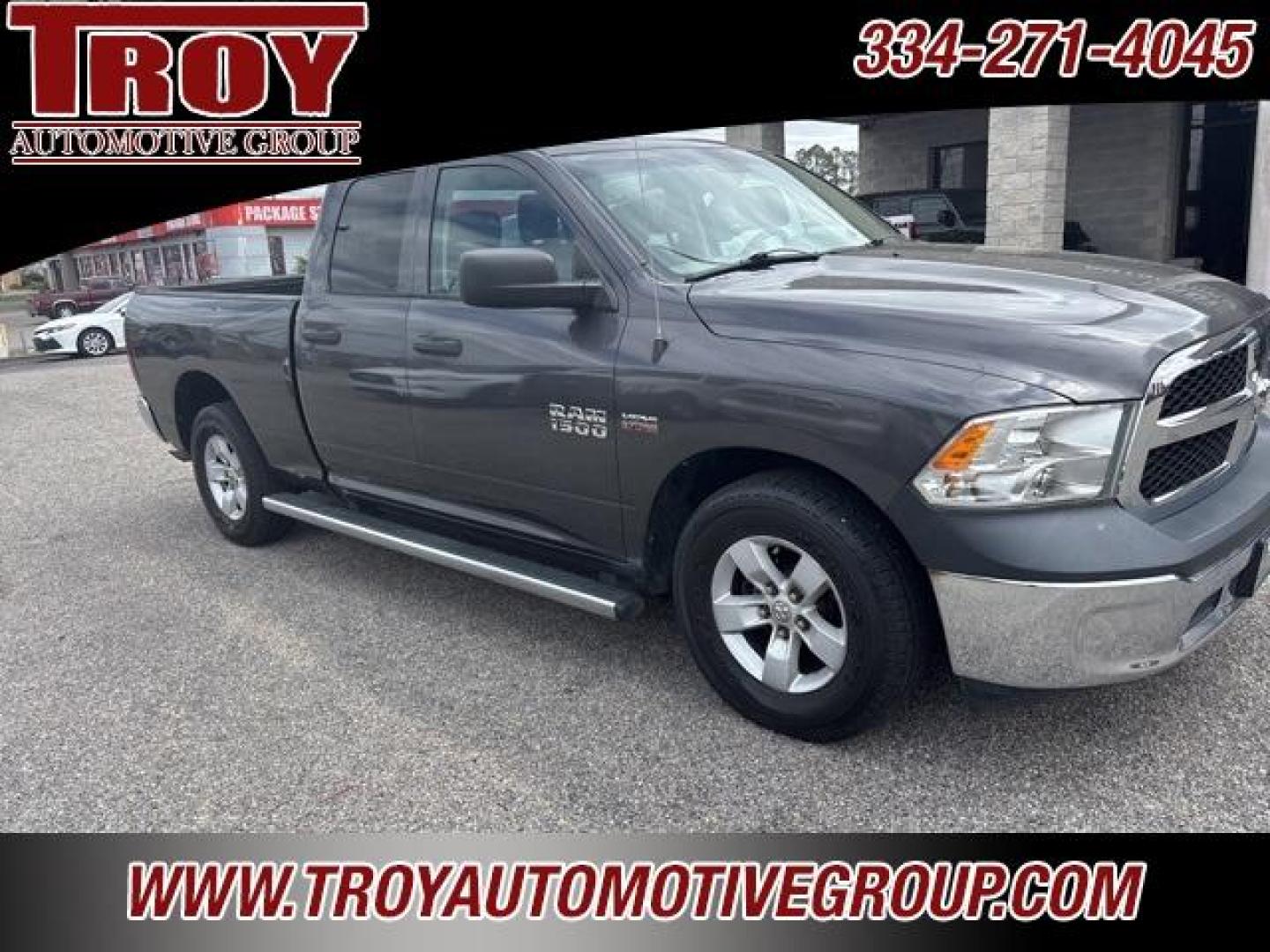 2016 Granite Crystal Metallic Clearcoat /Black Ram 1500 Tradesman (1C6RR6FT5GS) with an HEMI 5.7L V8 Multi Displacement VVT engine, Automatic transmission, located at 6812 Atlanta Hwy, Montgomery, AL, 36117, (334) 271-4045, 32.382118, -86.178673 - Photo#7