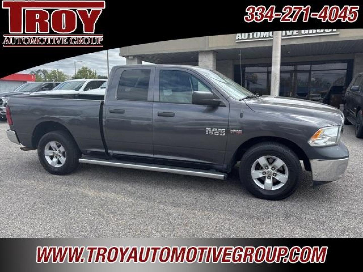 2016 Granite Crystal Metallic Clearcoat /Black Ram 1500 Tradesman (1C6RR6FT5GS) with an HEMI 5.7L V8 Multi Displacement VVT engine, Automatic transmission, located at 6812 Atlanta Hwy, Montgomery, AL, 36117, (334) 271-4045, 32.382118, -86.178673 - Photo#8