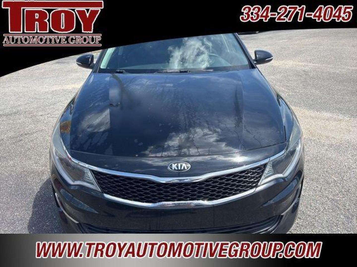2016 Ebony Black /Black Kia Optima LX (5XXGT4L35GG) with an 2.4L I4 DGI DOHC engine, Automatic transmission, located at 6812 Atlanta Hwy, Montgomery, AL, 36117, (334) 271-4045, 32.382118, -86.178673 - Recent Arrival! New Price!<br>Alloys!!<br>Just Serviced!!<br><br>Ebony Black 2016 Kia Optima LX FWD 2.4L I4 DGI DOHC 6-Speed Automatic with Sportmatic<br><br>Financing Available---Top Value for Trades.<br><br>Odometer is 5000 miles below market average! 24/35 City/Highway MPG<br><br><br>Awards:<br> - Photo#6