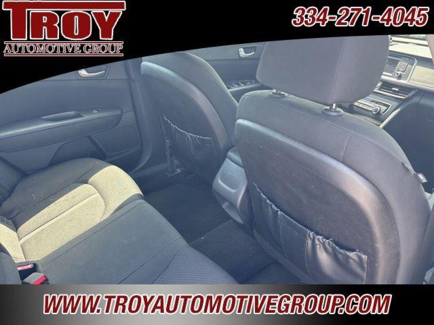 2016 Ebony Black /Black Kia Optima LX (5XXGT4L35GG) with an 2.4L I4 DGI DOHC engine, Automatic transmission, located at 6812 Atlanta Hwy, Montgomery, AL, 36117, (334) 271-4045, 32.382118, -86.178673 - Recent Arrival! New Price!<br>Alloys!!<br>Just Serviced!!<br><br>Ebony Black 2016 Kia Optima LX FWD 2.4L I4 DGI DOHC 6-Speed Automatic with Sportmatic<br><br>Financing Available---Top Value for Trades.<br><br>Odometer is 5000 miles below market average! 24/35 City/Highway MPG<br><br><br>Awards:<br> - Photo#20