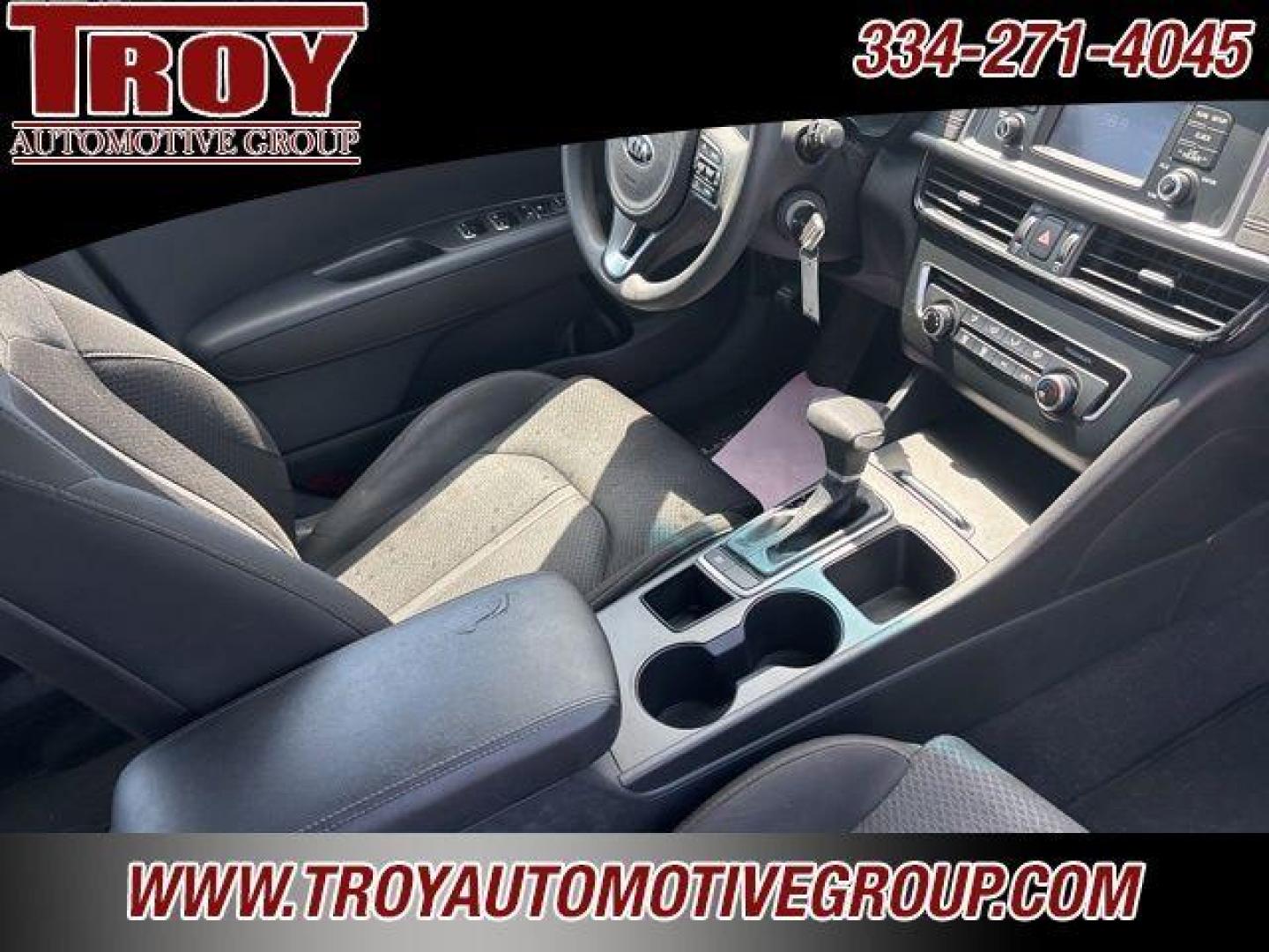 2016 Ebony Black /Black Kia Optima LX (5XXGT4L35GG) with an 2.4L I4 DGI DOHC engine, Automatic transmission, located at 6812 Atlanta Hwy, Montgomery, AL, 36117, (334) 271-4045, 32.382118, -86.178673 - Recent Arrival! New Price!<br>Alloys!!<br>Just Serviced!!<br><br>Ebony Black 2016 Kia Optima LX FWD 2.4L I4 DGI DOHC 6-Speed Automatic with Sportmatic<br><br>Financing Available---Top Value for Trades.<br><br>Odometer is 5000 miles below market average! 24/35 City/Highway MPG<br><br><br>Awards:<br> - Photo#25