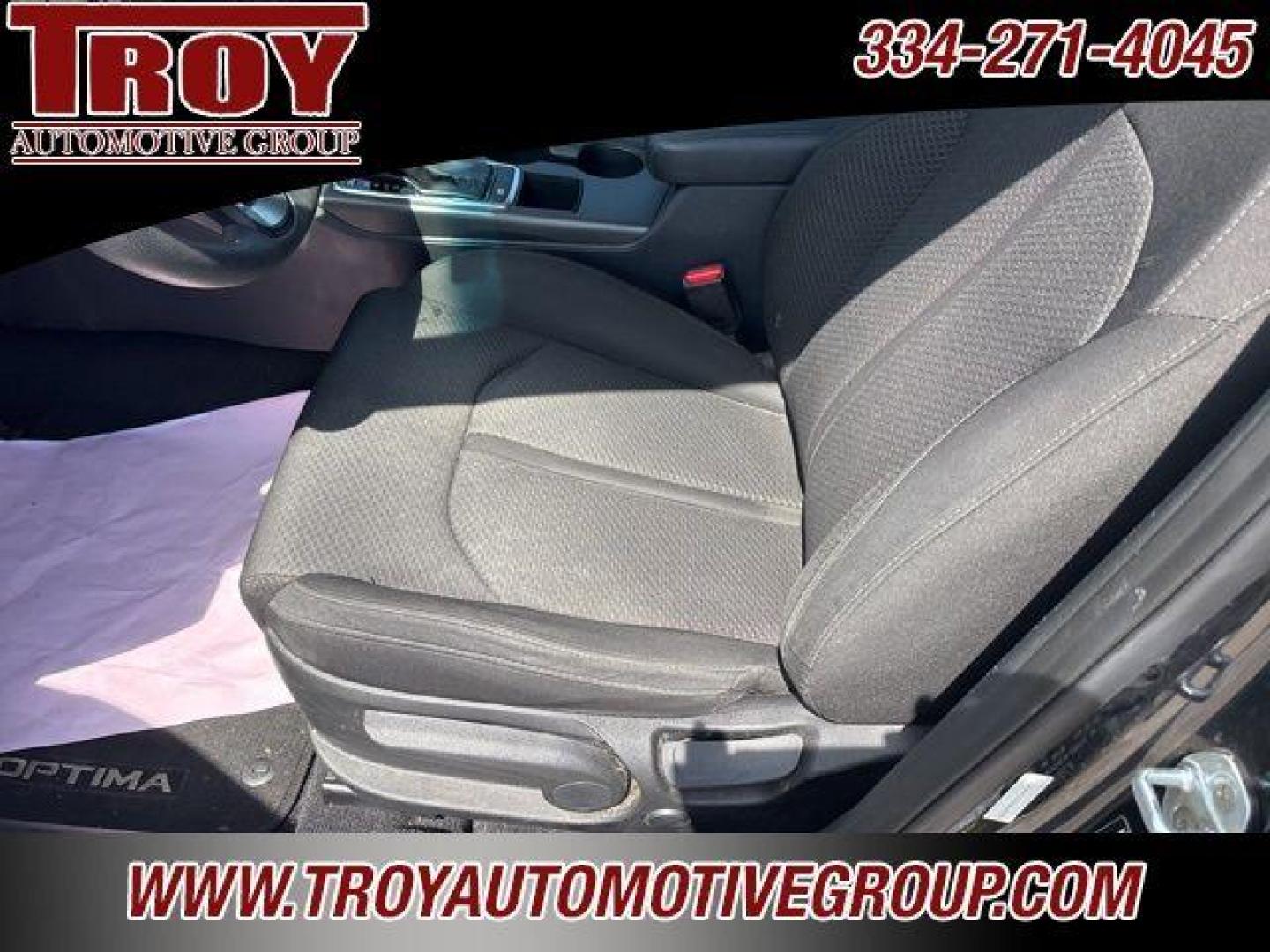 2016 Ebony Black /Black Kia Optima LX (5XXGT4L35GG) with an 2.4L I4 DGI DOHC engine, Automatic transmission, located at 6812 Atlanta Hwy, Montgomery, AL, 36117, (334) 271-4045, 32.382118, -86.178673 - Recent Arrival! New Price!<br>Alloys!!<br>Just Serviced!!<br><br>Ebony Black 2016 Kia Optima LX FWD 2.4L I4 DGI DOHC 6-Speed Automatic with Sportmatic<br><br>Financing Available---Top Value for Trades.<br><br>Odometer is 5000 miles below market average! 24/35 City/Highway MPG<br><br><br>Awards:<br> - Photo#31