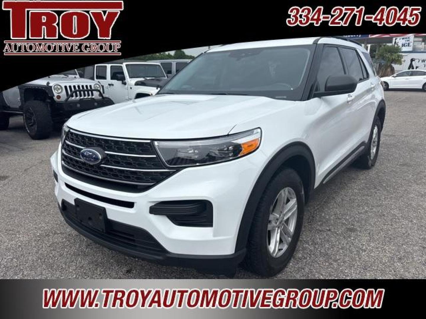 2023 Oxford White /Ebony Ford Explorer XLT (1FMSK8DH0PG) with an 2.3L EcoBoost I-4 engine, Automatic transmission, located at 6812 Atlanta Hwy, Montgomery, AL, 36117, (334) 271-4045, 32.382118, -86.178673 - 1-Owner!! No Accidents!!<br>4 WD!!<br>Heated Seats!!<br>2nd Row Bucket Seats!!<br>3rd Seat!!<br>2- Master Keys!! - Photo#4