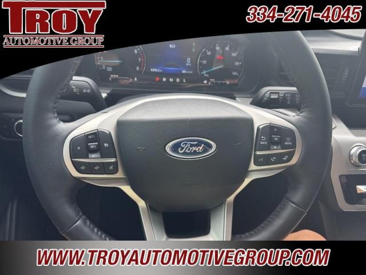 2023 Oxford White /Ebony Ford Explorer XLT (1FMSK8DH0PG) with an 2.3L EcoBoost I-4 engine, Automatic transmission, located at 6812 Atlanta Hwy, Montgomery, AL, 36117, (334) 271-4045, 32.382118, -86.178673 - 1-Owner!! No Accidents!!<br>4 WD!!<br>Heated Seats!!<br>2nd Row Bucket Seats!!<br>3rd Seat!!<br>2- Master Keys!! - Photo#42