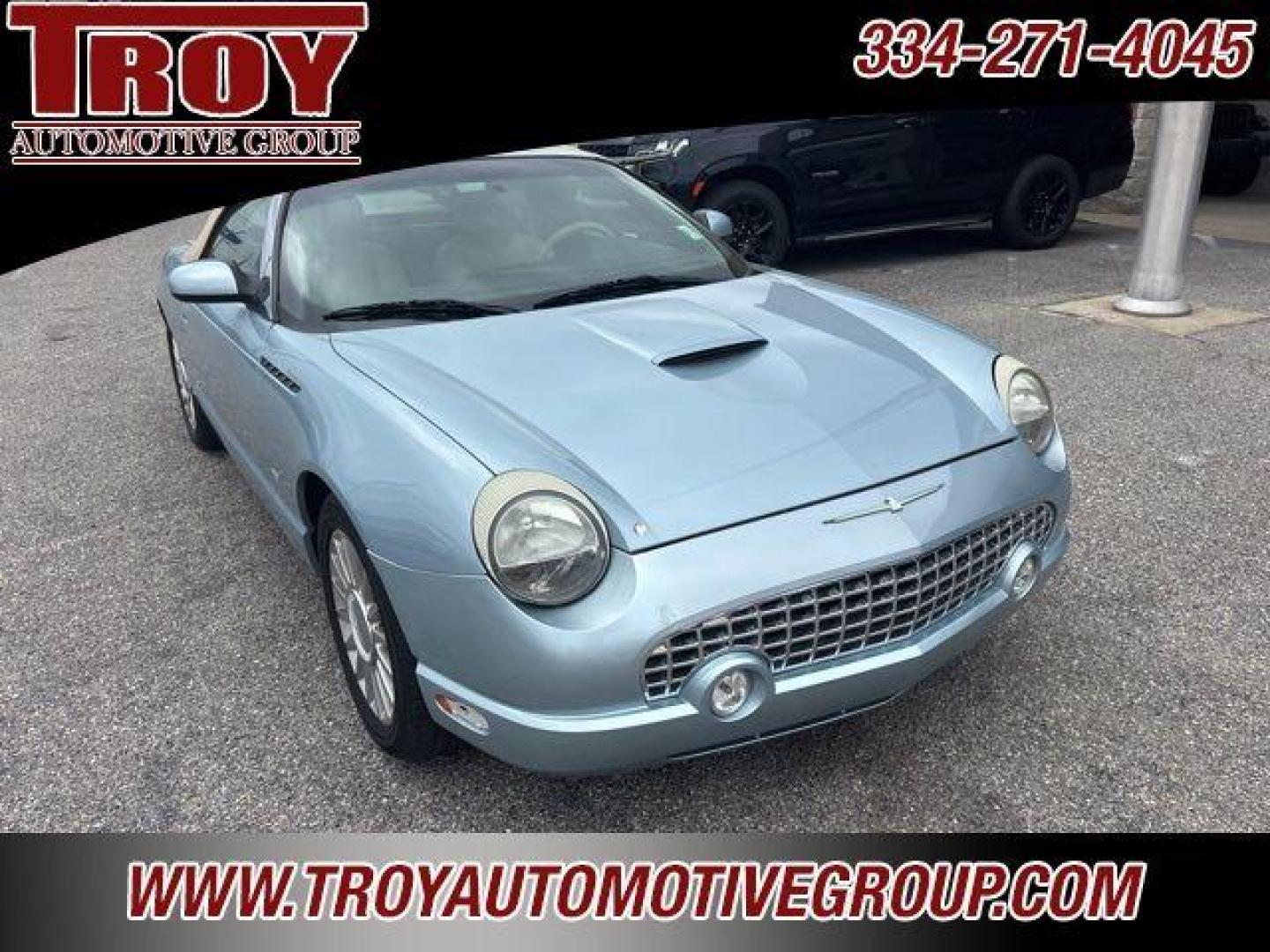 2004 Light Ice Blue Metallic /Light Sand Ford Thunderbird Base (1FAHP60A44Y) with an 3.9L V8 DOHC 32V engine, Automatic transmission, located at 6812 Atlanta Hwy, Montgomery, AL, 36117, (334) 271-4045, 32.382118, -86.178673 - Power Top!!<br>Heated Seats!!<br>Keyless Entry!! - Photo#6