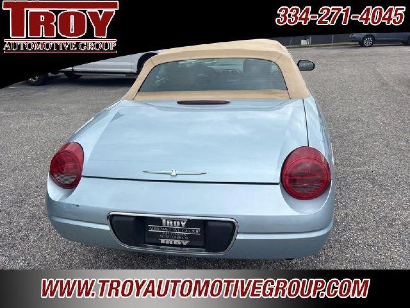 2004 Light Ice Blue Metallic /Light Sand Ford Thunderbird Base (1FAHP60A44Y) with an 3.9L V8 DOHC 32V engine, Automatic transmission, located at 6812 Atlanta Hwy, Montgomery, AL, 36117, (334) 271-4045, 32.382118, -86.178673 - Power Top!!<br>Heated Seats!!<br>Keyless Entry!! - Photo#11