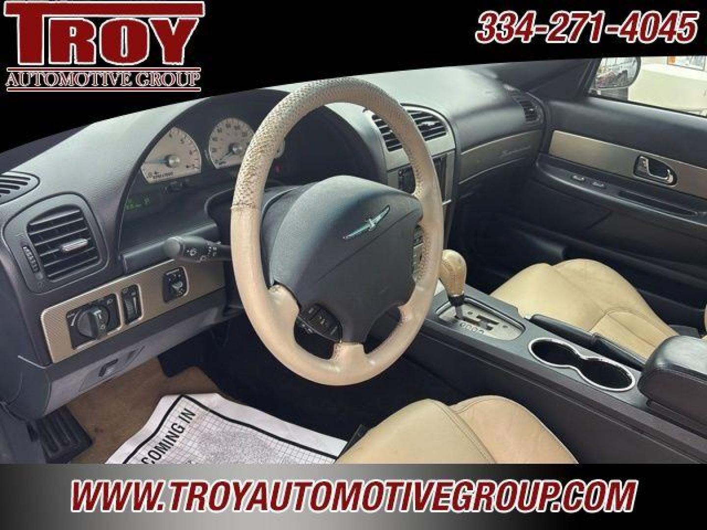 2004 Light Ice Blue Metallic /Light Sand Ford Thunderbird Base (1FAHP60A44Y) with an 3.9L V8 DOHC 32V engine, Automatic transmission, located at 6812 Atlanta Hwy, Montgomery, AL, 36117, (334) 271-4045, 32.382118, -86.178673 - Power Top!!<br>Heated Seats!!<br>Keyless Entry!! - Photo#23