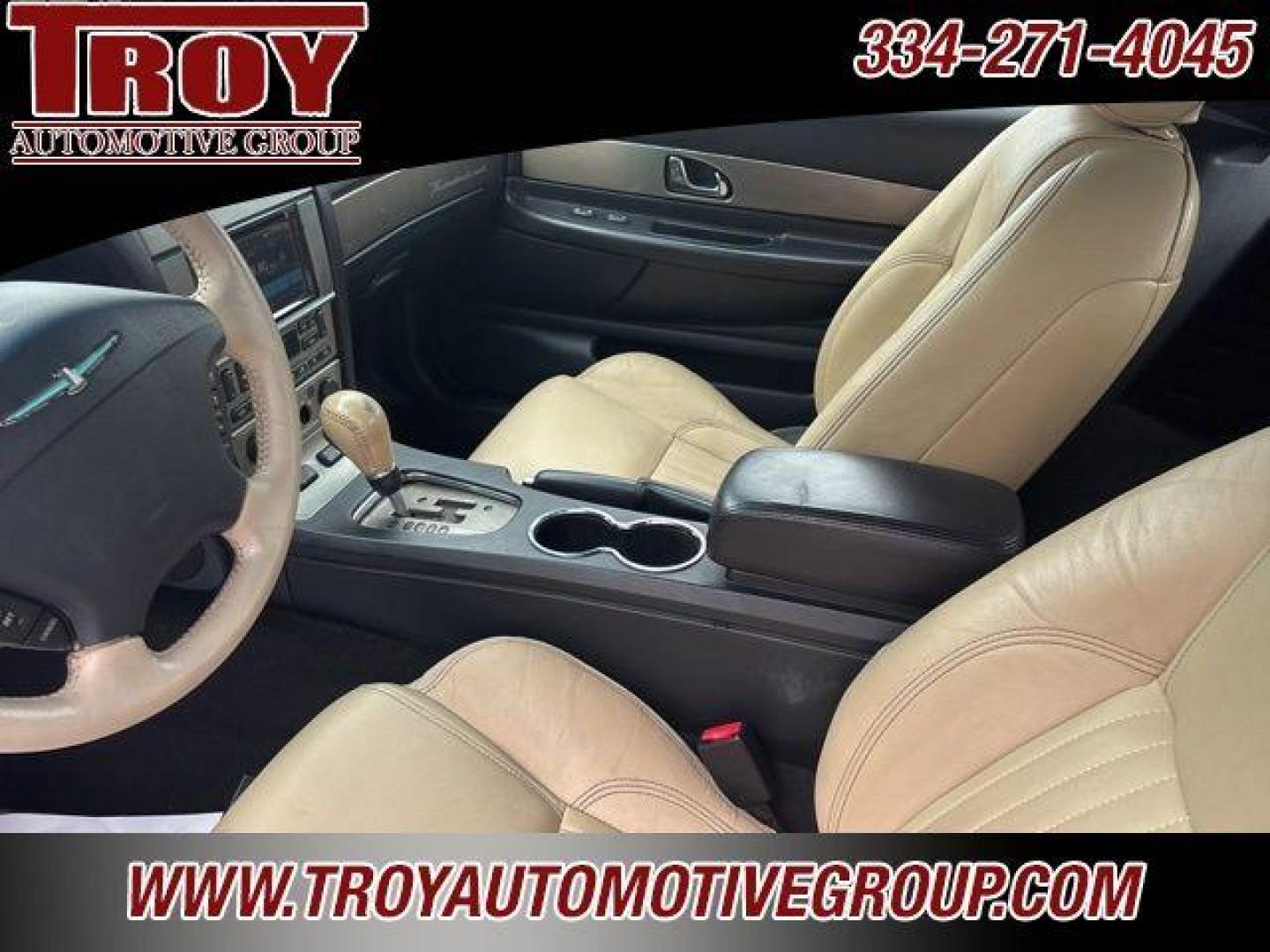 2004 Light Ice Blue Metallic /Light Sand Ford Thunderbird Base (1FAHP60A44Y) with an 3.9L V8 DOHC 32V engine, Automatic transmission, located at 6812 Atlanta Hwy, Montgomery, AL, 36117, (334) 271-4045, 32.382118, -86.178673 - Power Top!!<br>Heated Seats!!<br>Keyless Entry!! - Photo#24