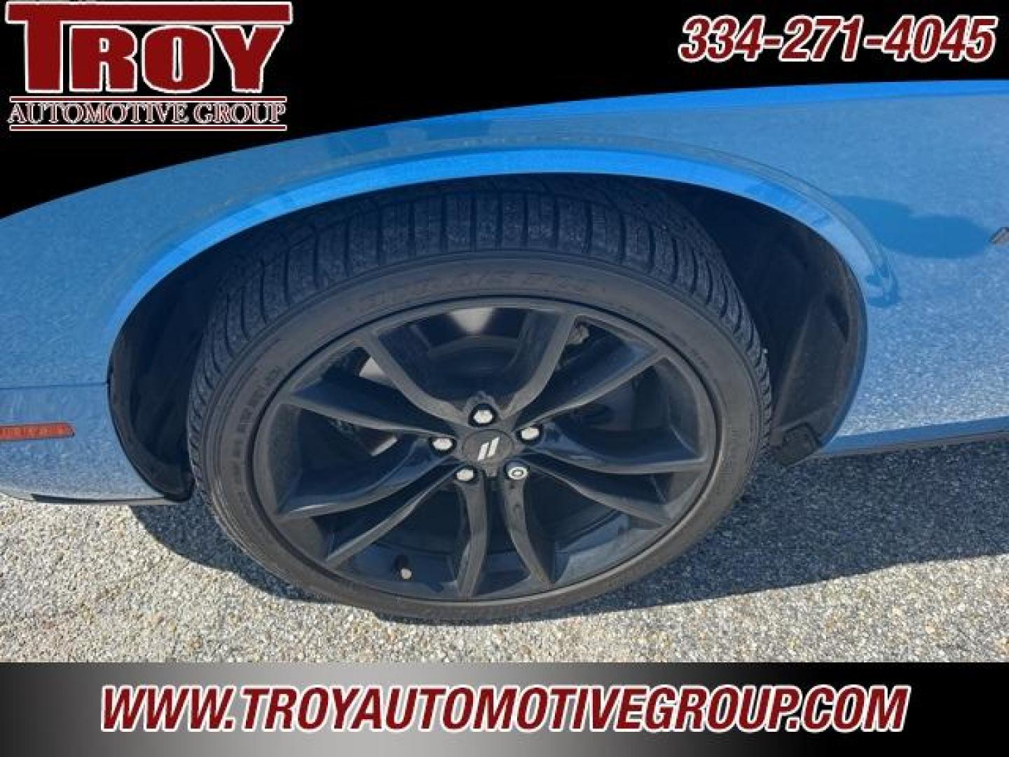 2018 B5 Blue Pearlcoat /Black Dodge Challenger R/T (2C3CDZBT7JH) with an HEMI 5.7L V8 Multi Displacement VVT engine, Automatic transmission, located at 6812 Atlanta Hwy, Montgomery, AL, 36117, (334) 271-4045, 32.382118, -86.178673 - Photo#18