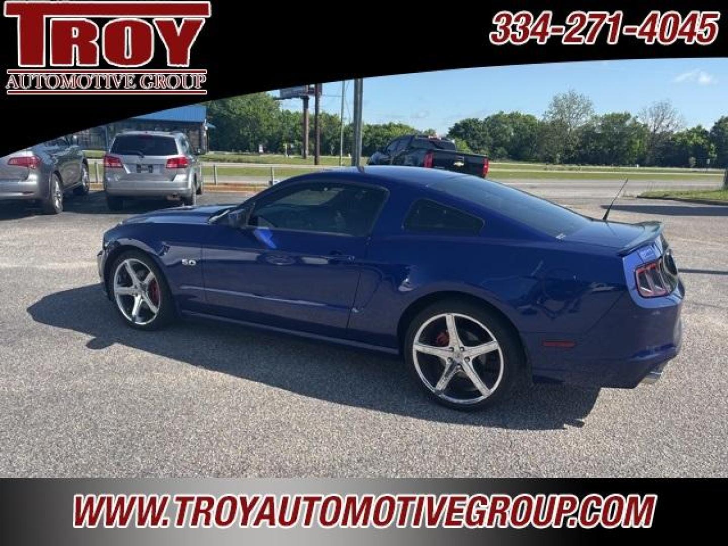 2014 Blue Metallic /Black Ford Mustang GT (1ZVBP8CF0E5) with an 5.0L V8 Ti-VCT 32V engine, Manual transmission, located at 6812 Atlanta Hwy, Montgomery, AL, 36117, (334) 271-4045, 32.382118, -86.178673 - Photo#10