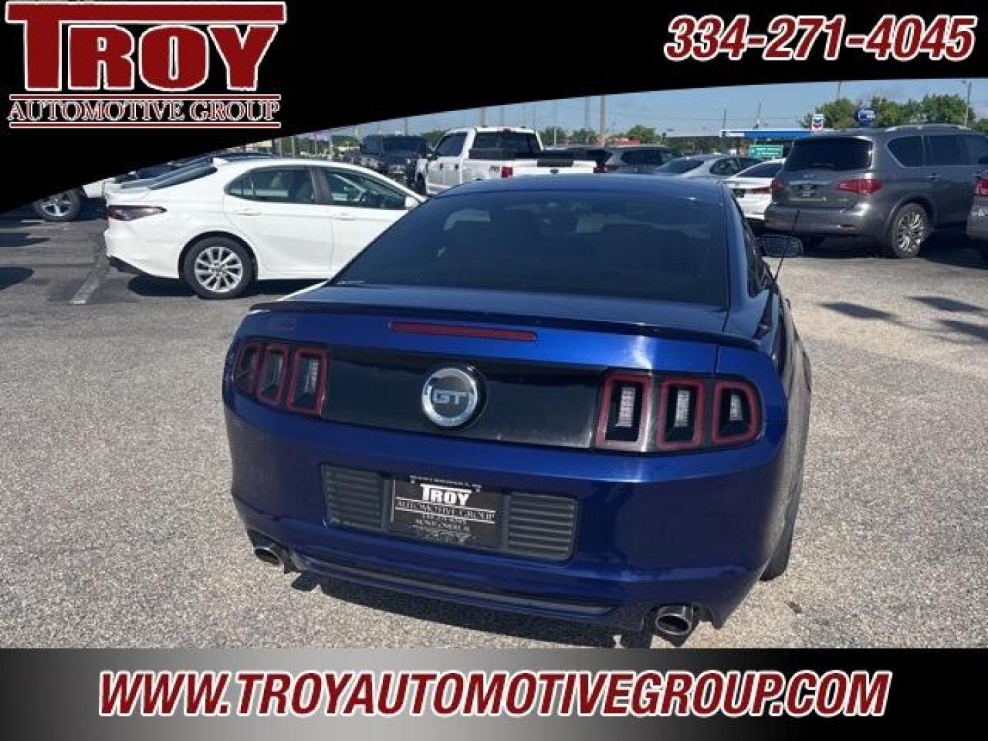 2014 Blue Metallic /Black Ford Mustang GT (1ZVBP8CF0E5) with an 5.0L V8 Ti-VCT 32V engine, Manual transmission, located at 6812 Atlanta Hwy, Montgomery, AL, 36117, (334) 271-4045, 32.382118, -86.178673 - Photo#14