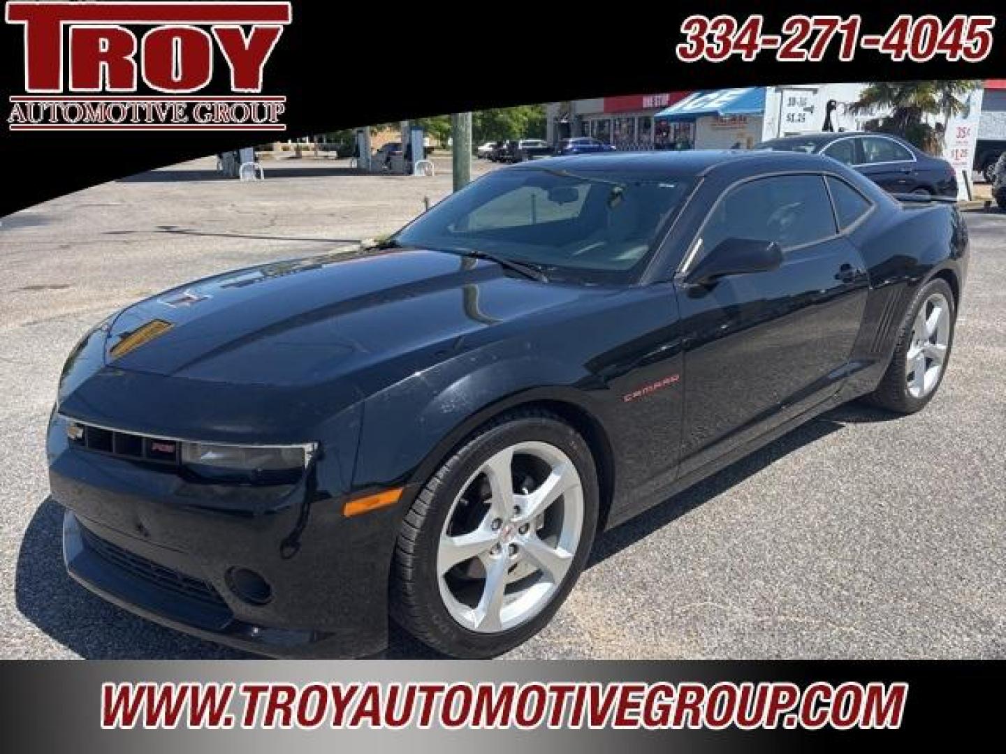 2015 Black /Beige Chevrolet Camaro 1LT (2G1FD1E37F9) with an 3.6L V6 DGI DOHC VVT engine, Automatic transmission, located at 6812 Atlanta Hwy, Montgomery, AL, 36117, (334) 271-4045, 32.382118, -86.178673 - RS Package!!<br>Premium 20 Wheels!!<br>2-Master Keys w/Remote Start!! <br>Dual Power Front Seats!!<br>Navigation!! - Photo#4