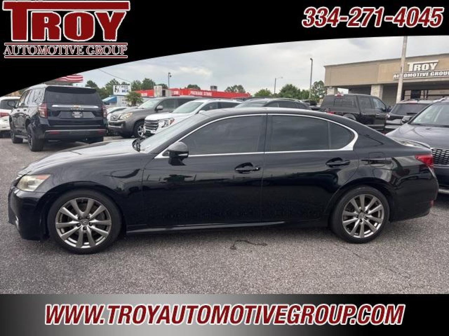 2013 Obsidian /Flaxen Lexus GS 350 (JTHBE1BL0D5) with an 3.5L V6 DOHC 24V engine, Automatic transmission, located at 6812 Atlanta Hwy, Montgomery, AL, 36117, (334) 271-4045, 32.382118, -86.178673 - Recent Arrival! Priced below KBB Fair Purchase Price!<br><br>Obsidian 2013 Lexus GS 350 RWD 3.5L V6 DOHC 24V 6-Speed Automatic with Sequential Shift<br><br>Financing Available---Top Value for Trades.<br><br>19/28 City/Highway MPG<br><br><br>Awards:<br> * JD Power Dependability Study * 2013 IIHS T - Photo#1
