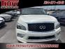 2016 Majestic White /Wheat INFINITI QX80 Base (JN8AZ2NFXG9) with an 5.6L V8 engine, Automatic transmission, located at 6812 Atlanta Hwy, Montgomery, AL, 36117, (334) 271-4045, 32.382118, -86.178673 - Photo#3