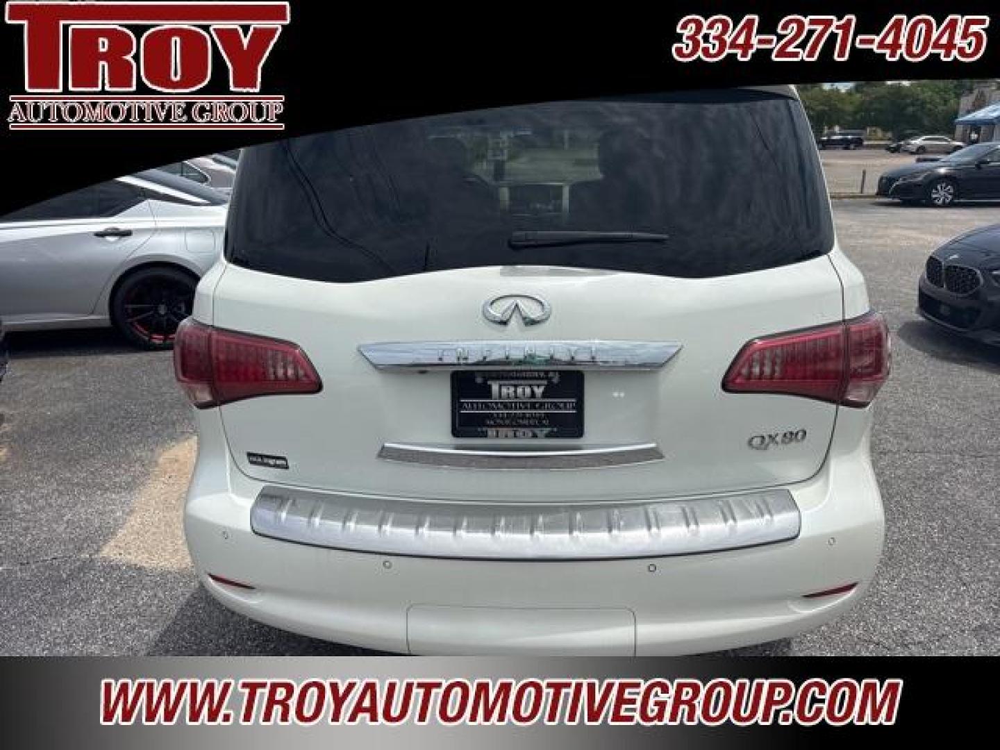 2016 Majestic White /Wheat INFINITI QX80 Base (JN8AZ2NFXG9) with an 5.6L V8 engine, Automatic transmission, located at 6812 Atlanta Hwy, Montgomery, AL, 36117, (334) 271-4045, 32.382118, -86.178673 - Photo#8