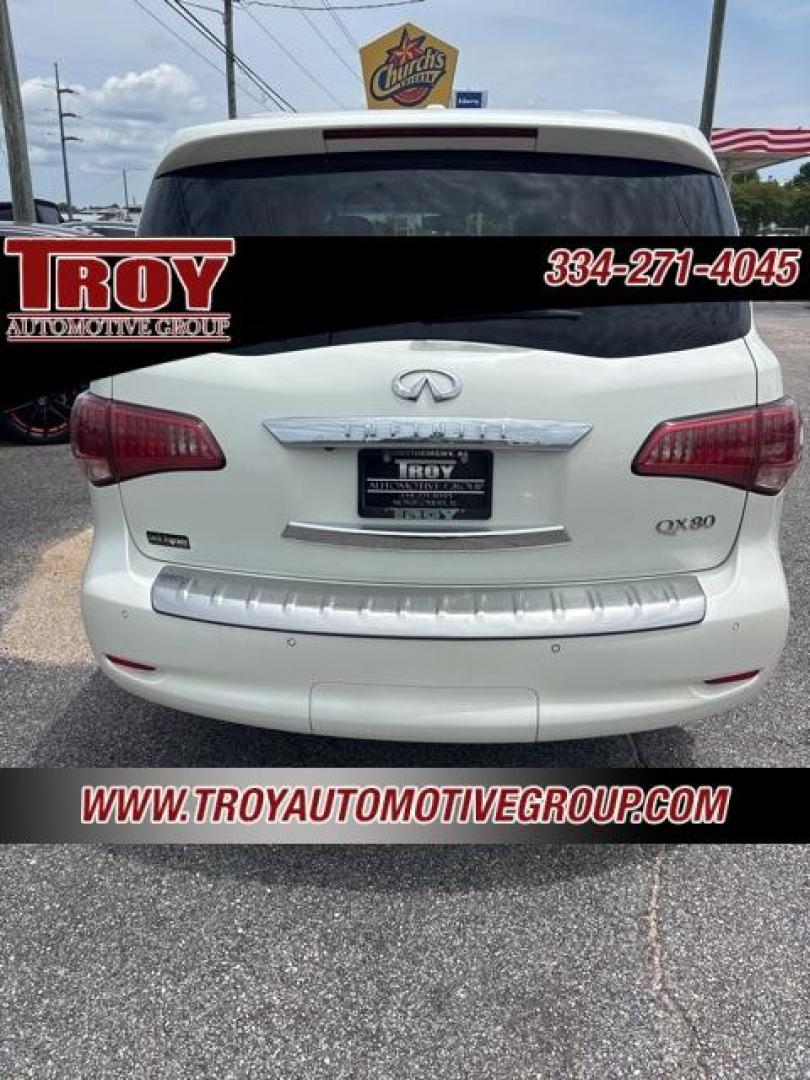 2016 Majestic White /Wheat INFINITI QX80 Base (JN8AZ2NFXG9) with an 5.6L V8 engine, Automatic transmission, located at 6812 Atlanta Hwy, Montgomery, AL, 36117, (334) 271-4045, 32.382118, -86.178673 - Photo#15
