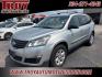 2016 Silver Ice Metallic /Dark Titanium/Light Titanium Chevrolet Traverse LS (1GNKRFED6GJ) with an 3.6L V6 SIDI engine, Automatic transmission, located at 6812 Atlanta Hwy, Montgomery, AL, 36117, (334) 271-4045, 32.382118, -86.178673 - 3rd Seat!!<br>Tow Package!!<br>Back Up Camera!! - Photo#3