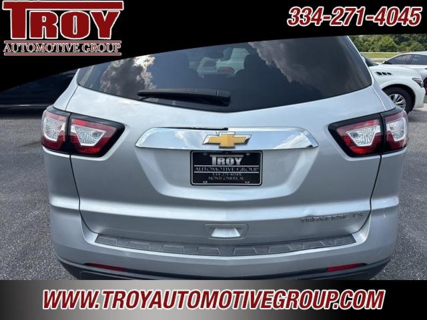 2016 Silver Ice Metallic /Dark Titanium/Light Titanium Chevrolet Traverse LS (1GNKRFED6GJ) with an 3.6L V6 SIDI engine, Automatic transmission, located at 6812 Atlanta Hwy, Montgomery, AL, 36117, (334) 271-4045, 32.382118, -86.178673 - 3rd Seat!!<br>Tow Package!!<br>Back Up Camera!! - Photo#40