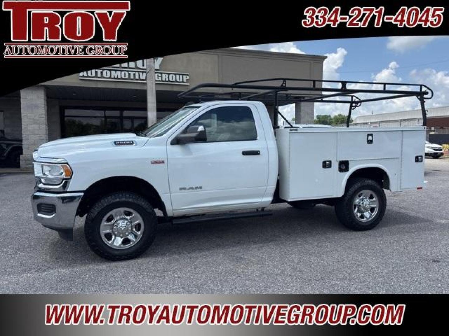 2022 Bright White Clearcoat /Diesel Gray/Black Ram 2500 Tradesman (3C7WR5AJ4NG) with an 6.4L V8 engine, Automatic transmission, located at 6812 Atlanta Hwy, Montgomery, AL, 36117, (334) 271-4045, 32.382118, -86.178673 - Chrome Appearance Group!!<br>Tradesman Level 1 Equipment Group!!<br>U Connect 8.4 Touch Screen!!<br>Anti-Spin Differential Axle!!<br>Trailer Brake Controller!! - Photo#2