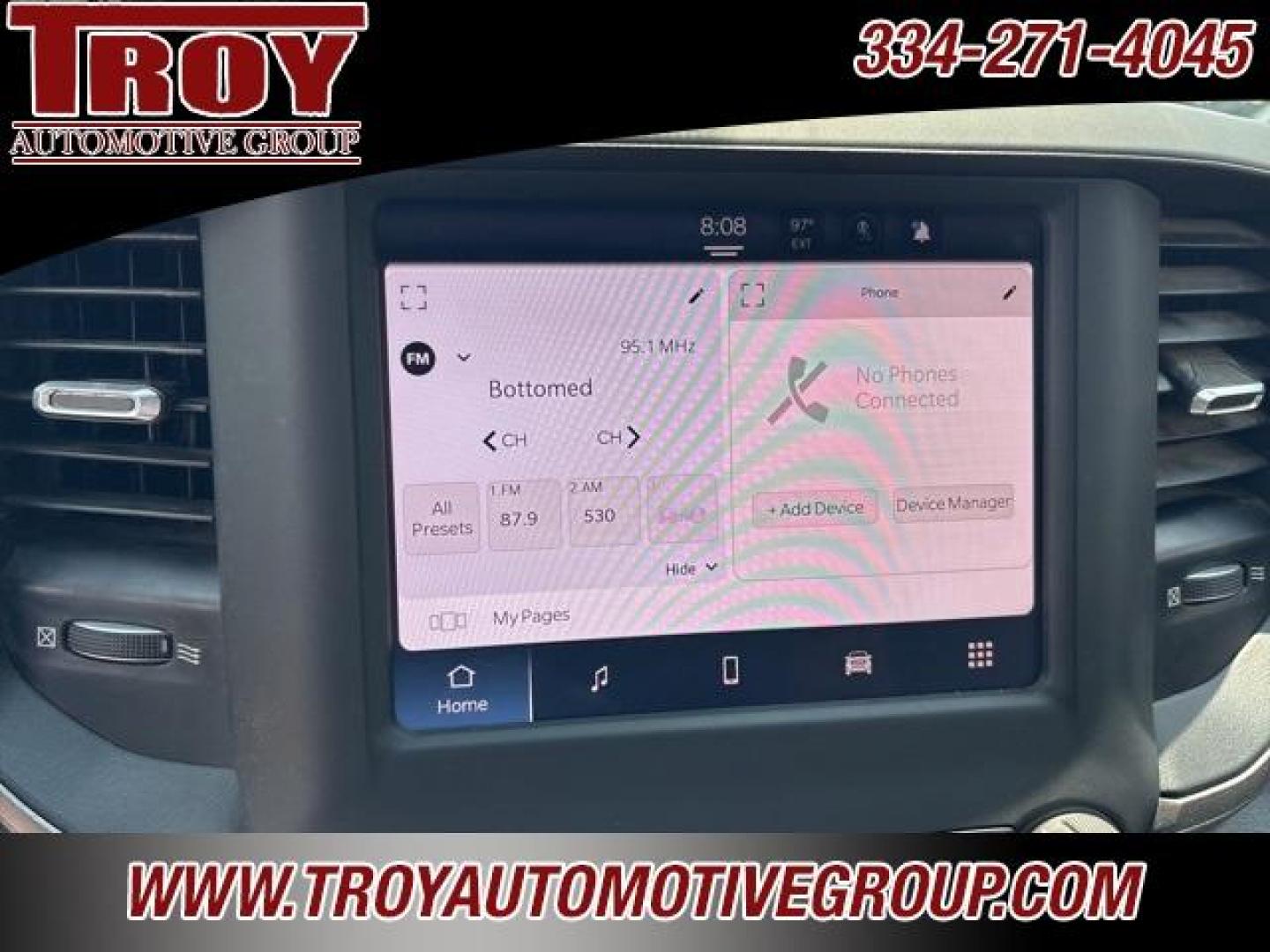 2022 Bright White Clearcoat /Diesel Gray/Black Ram 2500 Tradesman (3C7WR5AJ4NG) with an 6.4L V8 engine, Automatic transmission, located at 6812 Atlanta Hwy, Montgomery, AL, 36117, (334) 271-4045, 32.382118, -86.178673 - Chrome Appearance Group!!<br>Tradesman Level 1 Equipment Group!!<br>U Connect 8.4 Touch Screen!!<br>Anti-Spin Differential Axle!!<br>Trailer Brake Controller!! - Photo#48