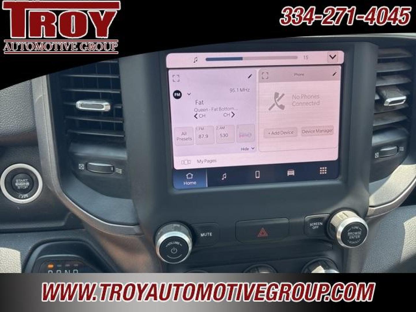 2022 Bright White Clearcoat /Diesel Gray/Black Ram 2500 Tradesman (3C7WR5AJ4NG) with an 6.4L V8 engine, Automatic transmission, located at 6812 Atlanta Hwy, Montgomery, AL, 36117, (334) 271-4045, 32.382118, -86.178673 - Chrome Appearance Group!!<br>Tradesman Level 1 Equipment Group!!<br>U Connect 8.4 Touch Screen!!<br>Anti-Spin Differential Axle!!<br>Trailer Brake Controller!! - Photo#53