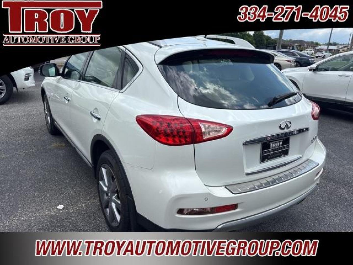 2016 Majestic White /Wheat INFINITI QX50 Base (JN1BJ0RP2GM) with an 3.7L V6 DOHC 24V engine, Automatic transmission, located at 6812 Atlanta Hwy, Montgomery, AL, 36117, (334) 271-4045, 32.382118, -86.178673 - 1-Owner!!<br>2-Master Keys!! - Photo#5