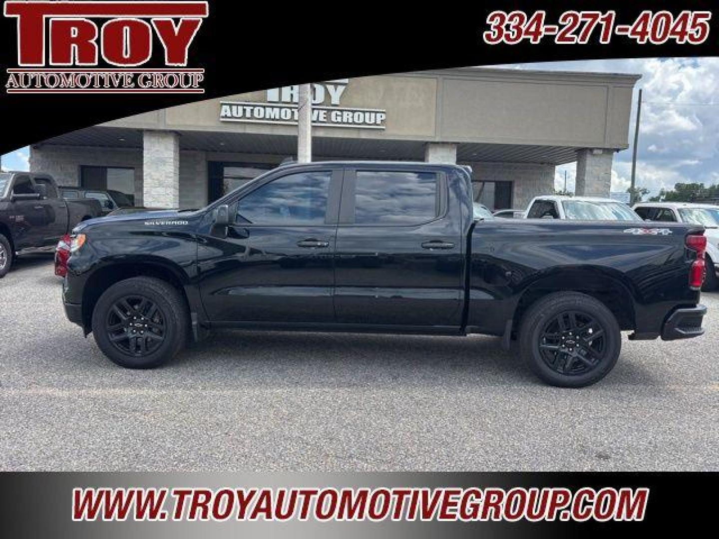 2022 Black /Black Chevrolet Silverado 1500 RST (2GCUDEED2N1) with an EcoTec3 5.3L V8 engine, Automatic transmission, located at 6812 Atlanta Hwy, Montgomery, AL, 36117, (334) 271-4045, 32.382118, -86.178673 - Black 2022 Chevrolet Silverado 1500 RST 4WD EcoTec3 5.3L V8 10-Speed Automatic<br><br>Financing Available---Top Value for Trades.<br><br>Odometer is 17769 miles below market average! - Photo#0