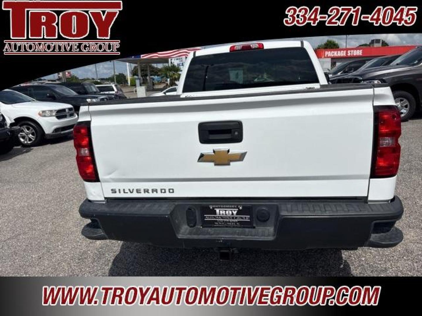 2016 Summit White /Dark Ash With Jet Black Interior Accents Chevrolet Silverado 1500 WT (1GCVKNEC7GZ) with an EcoTec3 5.3L V8 engine, Automatic transmission, located at 6812 Atlanta Hwy, Montgomery, AL, 36117, (334) 271-4045, 32.382118, -86.178673 - Summit White 2016 Chevrolet Silverado 1500 WT 4WD EcoTec3 5.3L V8 6-Speed Automatic Electronic with Overdrive<br><br>Financing Available---Top Value for Trades.<br><br>Odometer is 57016 miles below market average! - Photo#5