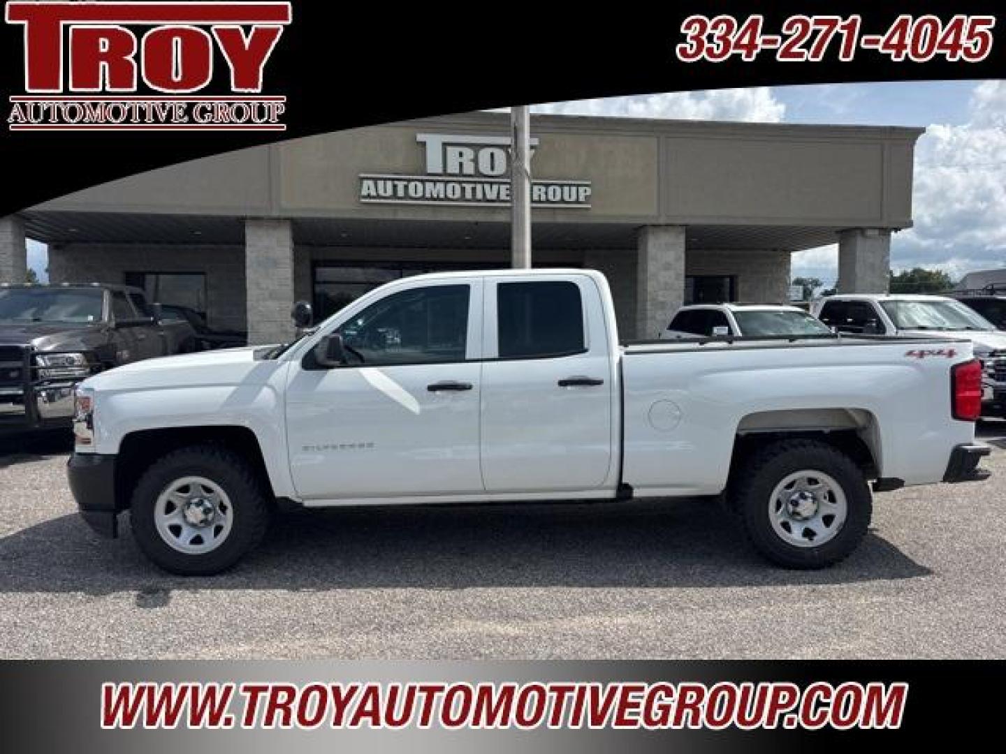 2016 Summit White /Dark Ash With Jet Black Interior Accents Chevrolet Silverado 1500 WT (1GCVKNEC7GZ) with an EcoTec3 5.3L V8 engine, Automatic transmission, located at 6812 Atlanta Hwy, Montgomery, AL, 36117, (334) 271-4045, 32.382118, -86.178673 - Summit White 2016 Chevrolet Silverado 1500 WT 4WD EcoTec3 5.3L V8 6-Speed Automatic Electronic with Overdrive<br><br>Financing Available---Top Value for Trades.<br><br>Odometer is 57016 miles below market average! - Photo#8