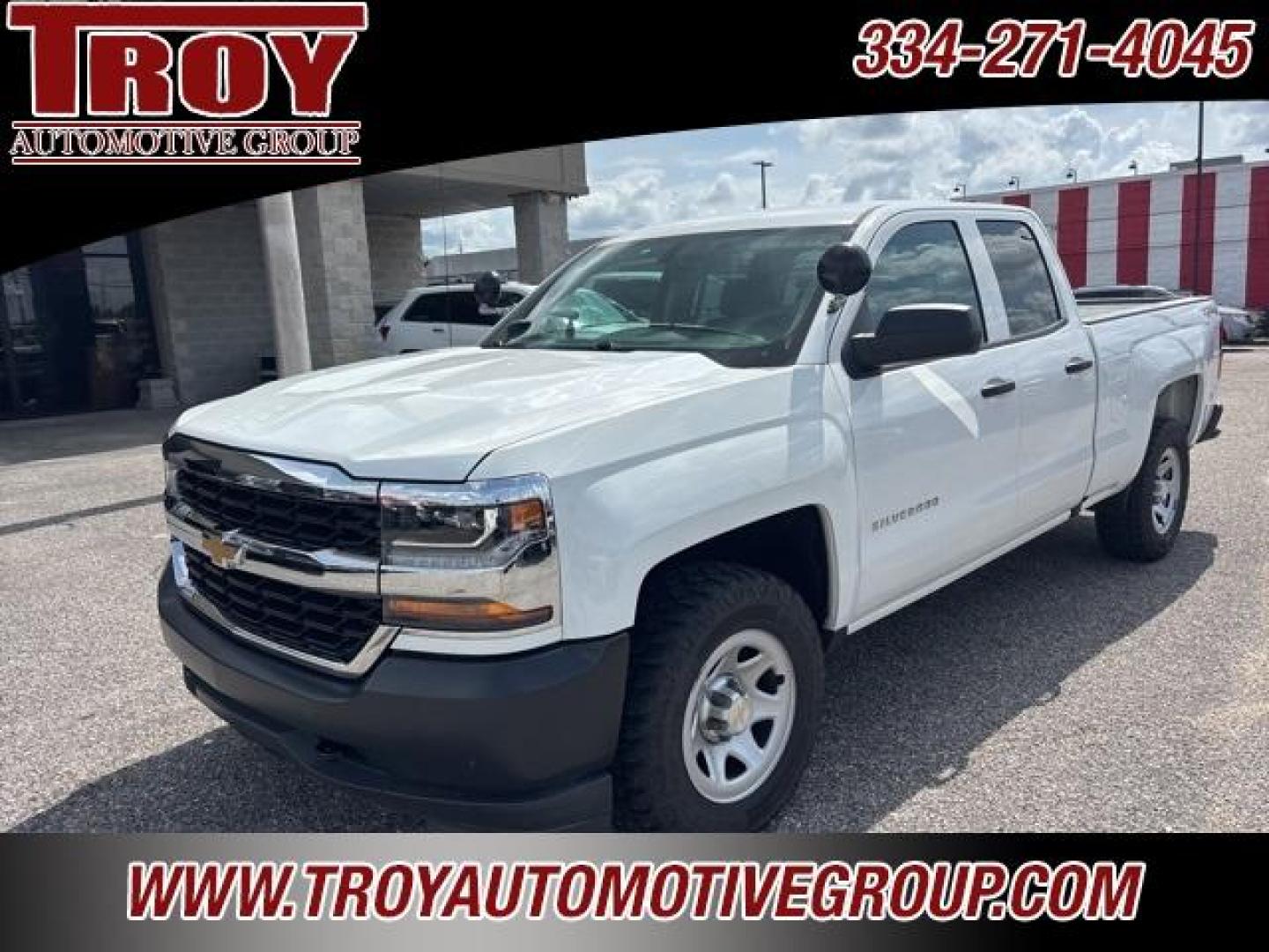 2016 Summit White /Dark Ash With Jet Black Interior Accents Chevrolet Silverado 1500 WT (1GCVKNEC7GZ) with an EcoTec3 5.3L V8 engine, Automatic transmission, located at 6812 Atlanta Hwy, Montgomery, AL, 36117, (334) 271-4045, 32.382118, -86.178673 - Summit White 2016 Chevrolet Silverado 1500 WT 4WD EcoTec3 5.3L V8 6-Speed Automatic Electronic with Overdrive<br><br>Financing Available---Top Value for Trades.<br><br>Odometer is 57016 miles below market average! - Photo#10