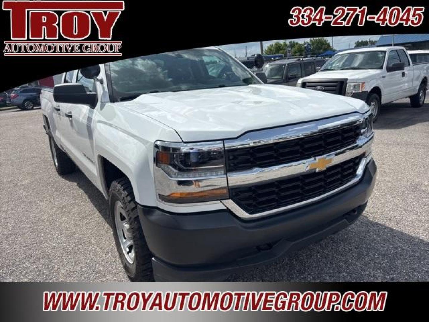 2016 Summit White /Dark Ash With Jet Black Interior Accents Chevrolet Silverado 1500 WT (1GCVKNEC7GZ) with an EcoTec3 5.3L V8 engine, Automatic transmission, located at 6812 Atlanta Hwy, Montgomery, AL, 36117, (334) 271-4045, 32.382118, -86.178673 - Summit White 2016 Chevrolet Silverado 1500 WT 4WD EcoTec3 5.3L V8 6-Speed Automatic Electronic with Overdrive<br><br>Financing Available---Top Value for Trades.<br><br>Odometer is 57016 miles below market average! - Photo#12