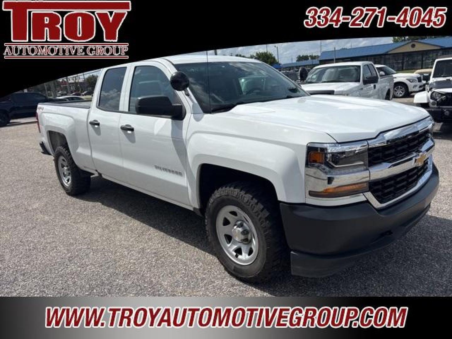 2016 Summit White /Dark Ash With Jet Black Interior Accents Chevrolet Silverado 1500 WT (1GCVKNEC7GZ) with an EcoTec3 5.3L V8 engine, Automatic transmission, located at 6812 Atlanta Hwy, Montgomery, AL, 36117, (334) 271-4045, 32.382118, -86.178673 - Summit White 2016 Chevrolet Silverado 1500 WT 4WD EcoTec3 5.3L V8 6-Speed Automatic Electronic with Overdrive<br><br>Financing Available---Top Value for Trades.<br><br>Odometer is 57016 miles below market average! - Photo#13
