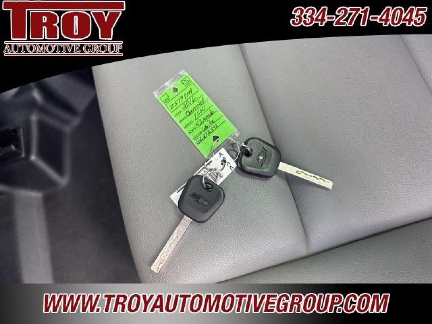 2016 Summit White /Dark Ash With Jet Black Interior Accents Chevrolet Silverado 1500 WT (1GCVKNEC7GZ) with an EcoTec3 5.3L V8 engine, Automatic transmission, located at 6812 Atlanta Hwy, Montgomery, AL, 36117, (334) 271-4045, 32.382118, -86.178673 - Summit White 2016 Chevrolet Silverado 1500 WT 4WD EcoTec3 5.3L V8 6-Speed Automatic Electronic with Overdrive<br><br>Financing Available---Top Value for Trades.<br><br>Odometer is 57016 miles below market average! - Photo#21