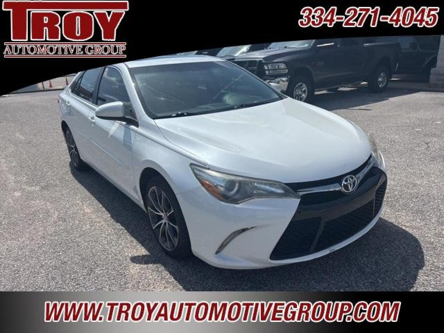 2017 Blizzard Pearl /Black Toyota Camry (4T1BF1FK4HU) with an 2.5L I4 SMPI DOHC engine, Automatic transmission, located at 6812 Atlanta Hwy, Montgomery, AL, 36117, (334) 271-4045, 32.382118, -86.178673 - Power Sunroof!! - Photo#8