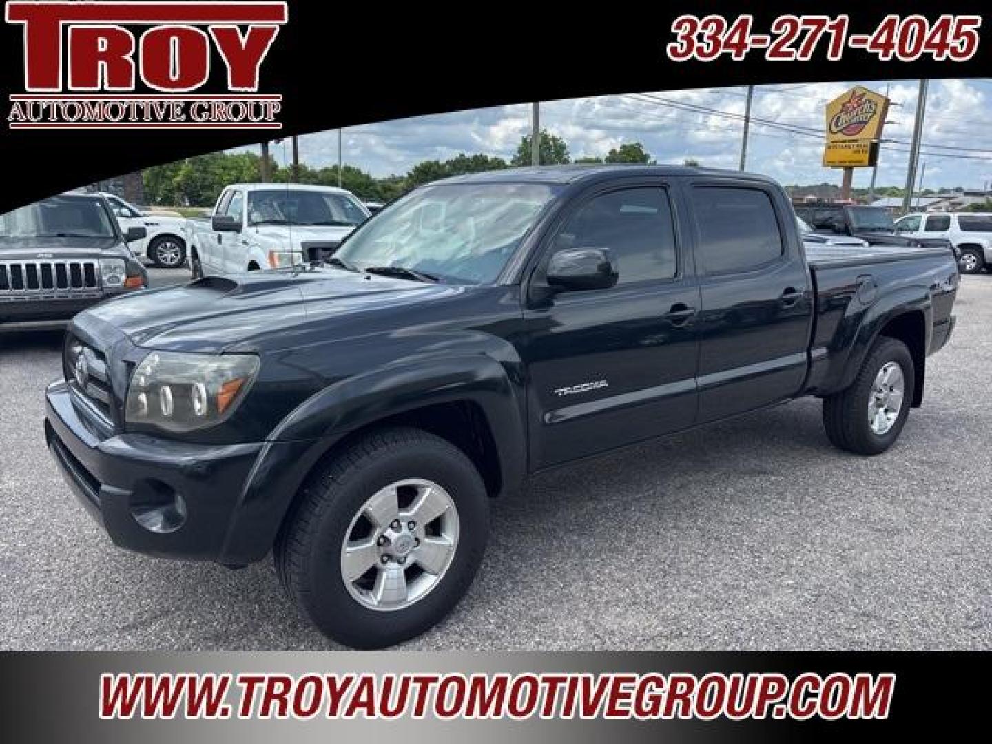 2009 Black Sand Pearl /Graphite Toyota Tacoma PreRunner (3TMKU72NX9M) with an 4.0L V6 SMPI DOHC engine, Automatic transmission, located at 6812 Atlanta Hwy, Montgomery, AL, 36117, (334) 271-4045, 32.382118, -86.178673 - 1-Owner!!<br>TRD Sport Package!!<br>Tow Package!!<br>All Power Options!!<br>New BF Goodrich Tires!!<br>Remote Entry w/2-Master Keys <br>Back Up Camera!!<br>Paint faded on roof. - Photo#6
