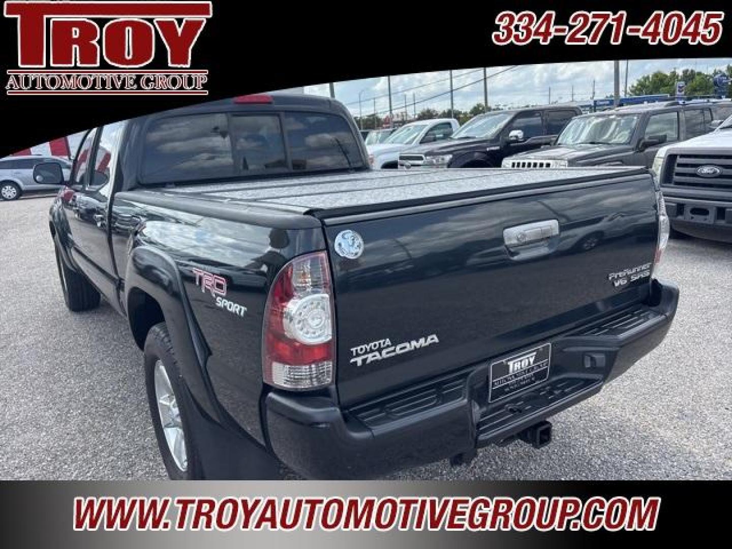 2009 Black Sand Pearl /Graphite Toyota Tacoma PreRunner (3TMKU72NX9M) with an 4.0L V6 SMPI DOHC engine, Automatic transmission, located at 6812 Atlanta Hwy, Montgomery, AL, 36117, (334) 271-4045, 32.382118, -86.178673 - 1-Owner!!<br>TRD Sport Package!!<br>Tow Package!!<br>All Power Options!!<br>New BF Goodrich Tires!!<br>Remote Entry w/2-Master Keys <br>Back Up Camera!!<br>Paint faded on roof. - Photo#15