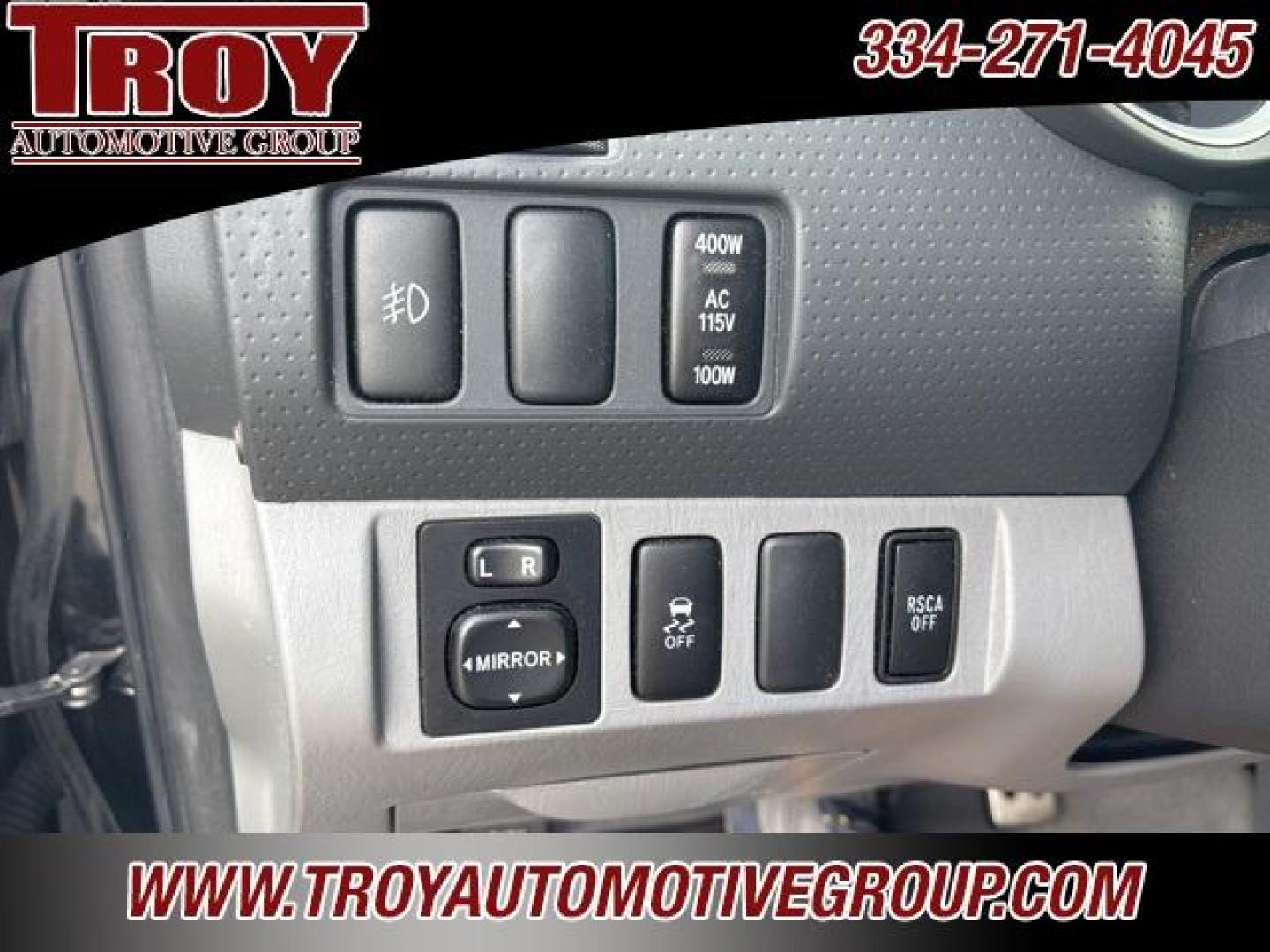 2009 Black Sand Pearl /Graphite Toyota Tacoma PreRunner (3TMKU72NX9M) with an 4.0L V6 SMPI DOHC engine, Automatic transmission, located at 6812 Atlanta Hwy, Montgomery, AL, 36117, (334) 271-4045, 32.382118, -86.178673 - 1-Owner!!<br>TRD Sport Package!!<br>Tow Package!!<br>All Power Options!!<br>New BF Goodrich Tires!!<br>Remote Entry w/2-Master Keys <br>Back Up Camera!!<br>Paint faded on roof. - Photo#52