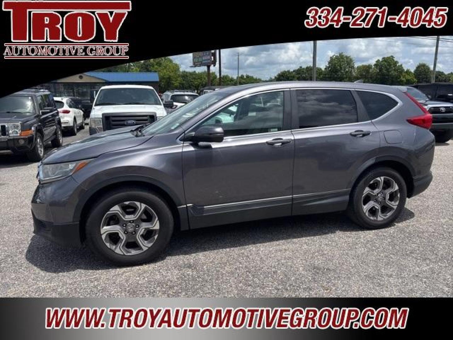 2018 Gunmetal Metallic /Gray Honda CR-V EX (7FARW1H58JE) with an 1.5L I4 DOHC 16V engine, CVT transmission, located at 6812 Atlanta Hwy, Montgomery, AL, 36117, (334) 271-4045, 32.382118, -86.178673 - 1-Owner!!<br>Power Sunroof!!<br>Heated Seats!!<br>2-Master Remote Keys!!<br>Upgraded 10 Internet Radio!!<br>Blind Spot Monitors!! - Photo#2