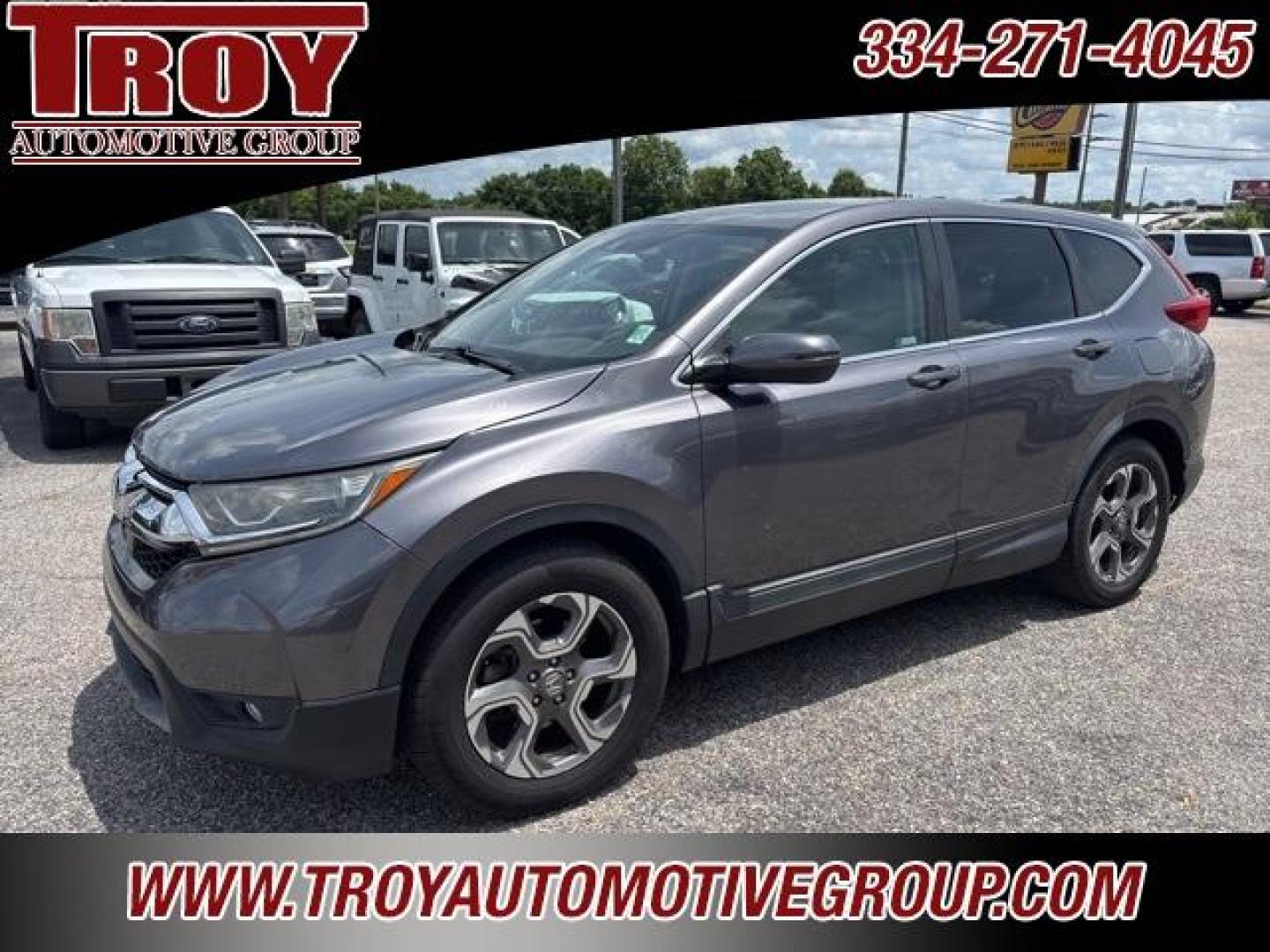 2018 Gunmetal Metallic /Gray Honda CR-V EX (7FARW1H58JE) with an 1.5L I4 DOHC 16V engine, CVT transmission, located at 6812 Atlanta Hwy, Montgomery, AL, 36117, (334) 271-4045, 32.382118, -86.178673 - 1-Owner!!<br>Power Sunroof!!<br>Heated Seats!!<br>2-Master Remote Keys!!<br>Upgraded 10 Internet Radio!!<br>Blind Spot Monitors!! - Photo#3