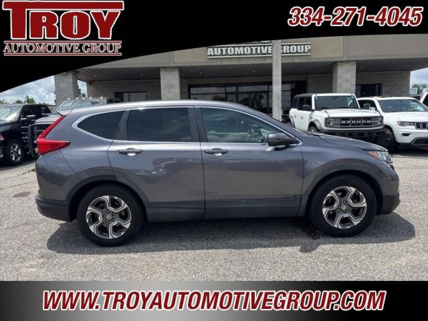 2018 Gunmetal Metallic /Gray Honda CR-V EX (7FARW1H58JE) with an 1.5L I4 DOHC 16V engine, CVT transmission, located at 6812 Atlanta Hwy, Montgomery, AL, 36117, (334) 271-4045, 32.382118, -86.178673 - 1-Owner!!<br>Power Sunroof!!<br>Heated Seats!!<br>2-Master Remote Keys!!<br>Upgraded 10 Internet Radio!!<br>Blind Spot Monitors!! - Photo#8