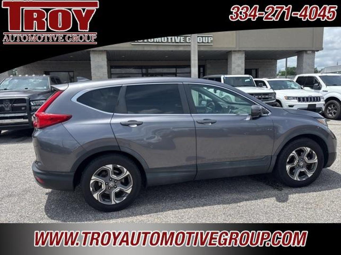 2018 Gunmetal Metallic /Gray Honda CR-V EX (7FARW1H58JE) with an 1.5L I4 DOHC 16V engine, CVT transmission, located at 6812 Atlanta Hwy, Montgomery, AL, 36117, (334) 271-4045, 32.382118, -86.178673 - 1-Owner!!<br>Power Sunroof!!<br>Heated Seats!!<br>2-Master Remote Keys!!<br>Upgraded 10 Internet Radio!!<br>Blind Spot Monitors!! - Photo#9