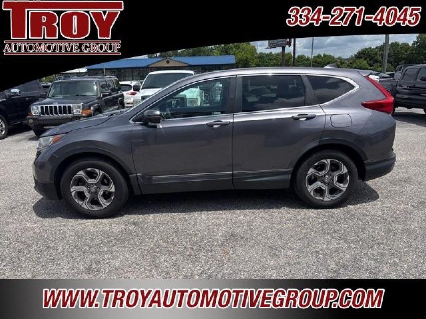 2018 Gunmetal Metallic /Gray Honda CR-V EX (7FARW1H58JE) with an 1.5L I4 DOHC 16V engine, CVT transmission, located at 6812 Atlanta Hwy, Montgomery, AL, 36117, (334) 271-4045, 32.382118, -86.178673 - 1-Owner!!<br>Power Sunroof!!<br>Heated Seats!!<br>2-Master Remote Keys!!<br>Upgraded 10 Internet Radio!!<br>Blind Spot Monitors!! - Photo#16