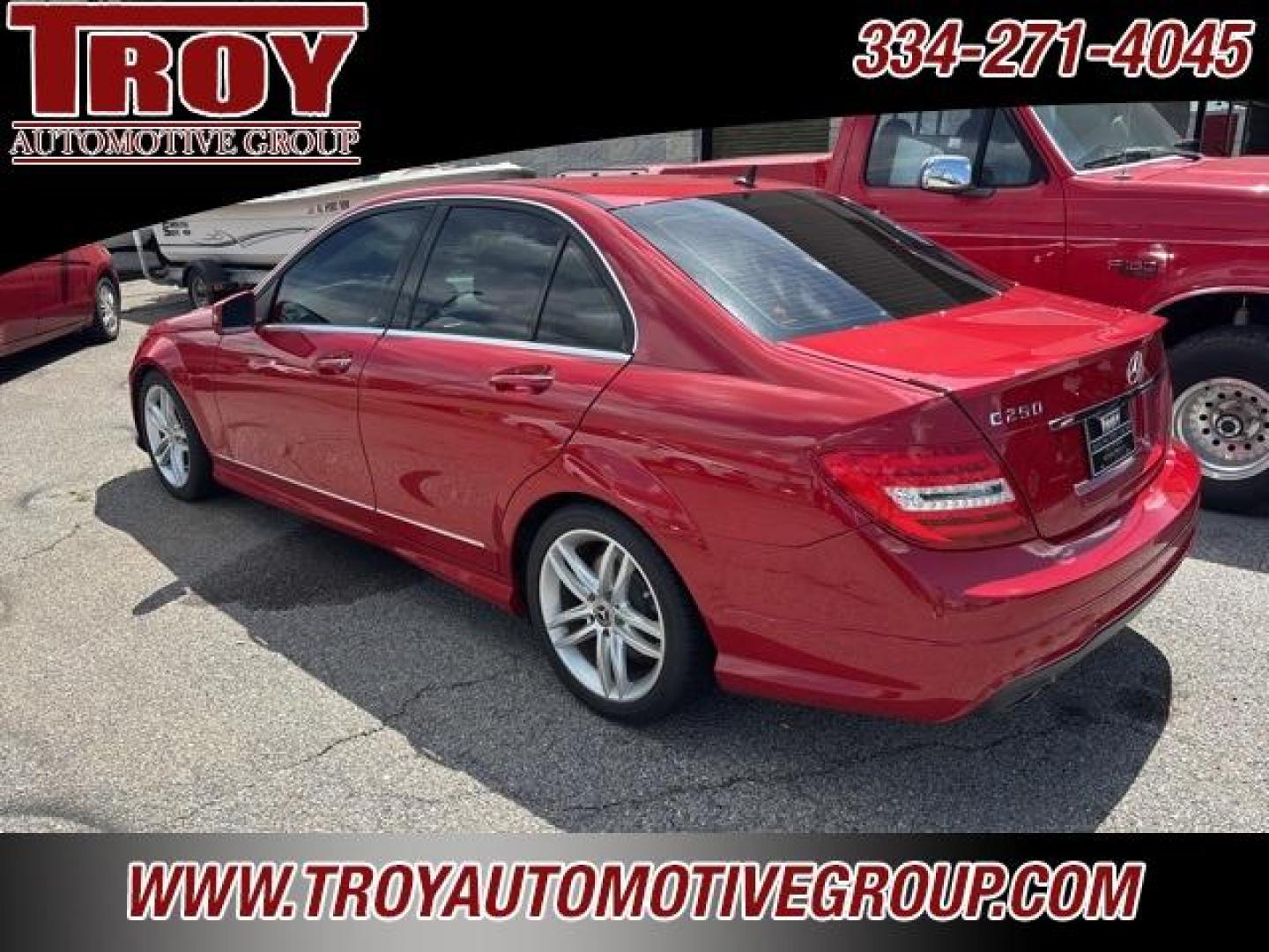 2014 Mars Red /Black Mercedes-Benz C-Class C 250 (WDDGF4HB8EA) with an 1.8L I4 DOHC 16V engine, Automatic transmission, located at 6812 Atlanta Hwy, Montgomery, AL, 36117, (334) 271-4045, 32.382118, -86.178673 - Recent Arrival!<br><br>Mars Red 2014 Mercedes-Benz C-Class C 250 RWD 1.8L I4 DOHC 16V 7G-TRONIC PLUS 7-Speed Automatic<br><br>Financing Available---Top Value for Trades.<br><br>22/31 City/Highway MPG - Photo#2
